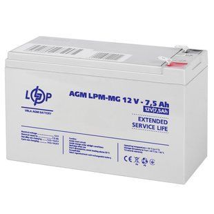 Акумулятор мультигелевий LPM-MG 12V - 7.5 Ah 6554 фото