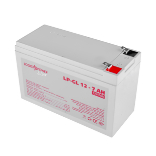 Акумулятор гелевий LP-GL 12V - 7 Ah Silver 2332 фото