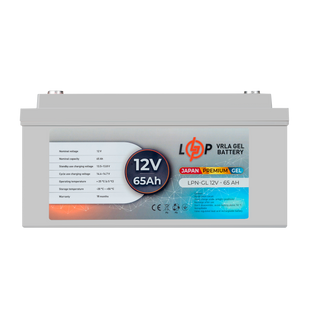 Акумулятор гелевий LPN-GL 12V - 65 Ah 13718 фото